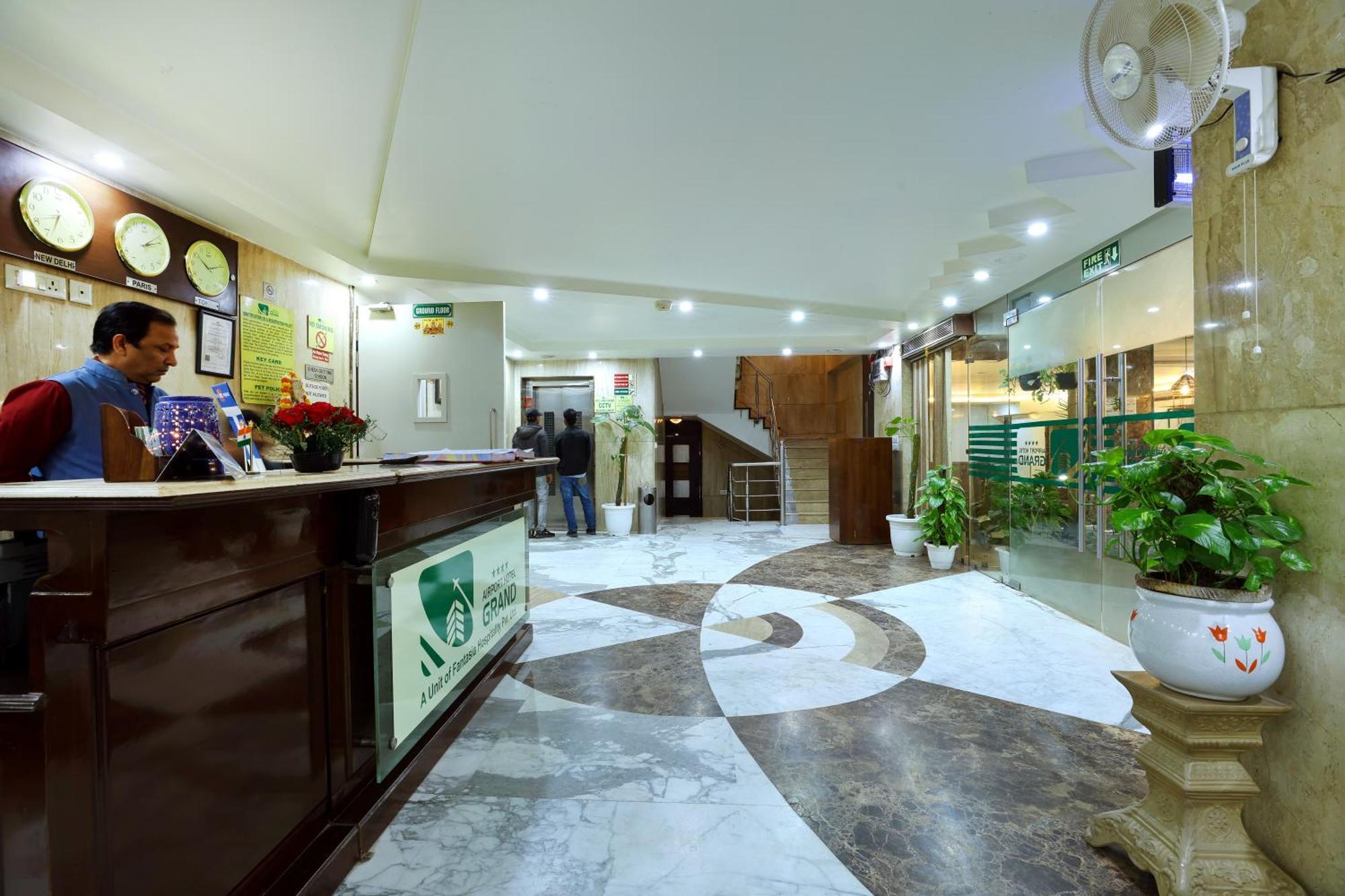 Airport Hotel Grand By Fantasia Nowe Delhi Zewnętrze zdjęcie